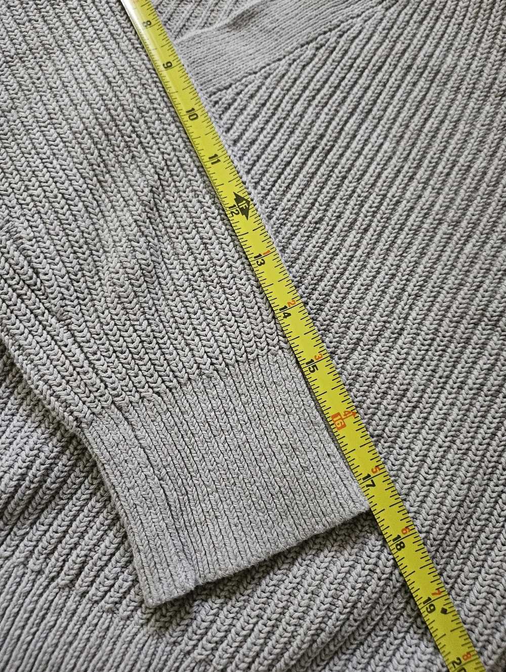 Old Navy Cotton and Linen-Blend Shaker-Stitch Cardigan Sweater Womens size Small - Picture 5 of 7